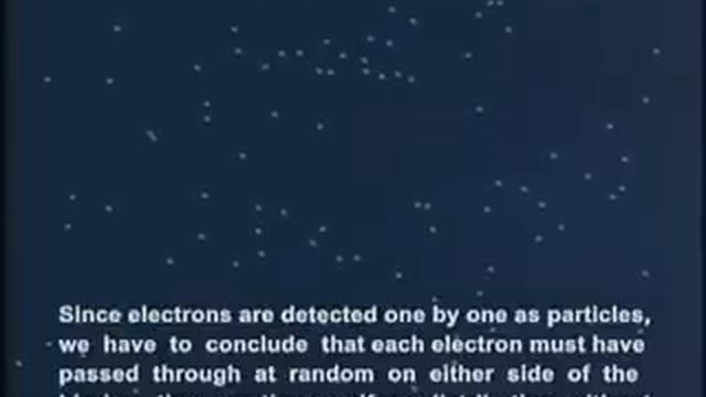 Double-slit interference pattern from the Hitachi experiment смотреть онлайн