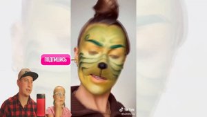 НОВОГОДНИЙ ГРИНЧ ТИК ТОК МАКИЯЖ