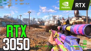 RTX 3050 8gb | Fallout 4 Next Gen Update | 2K
