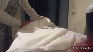 Лайфхак?✔ Как аккуратно сложить простынь с углами?