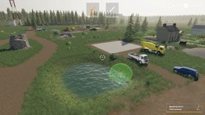 Farming Simulator 19 - КАК СДЕЛАТЬ ВОДОЁМ НА КАРТЕ - No Mans Land