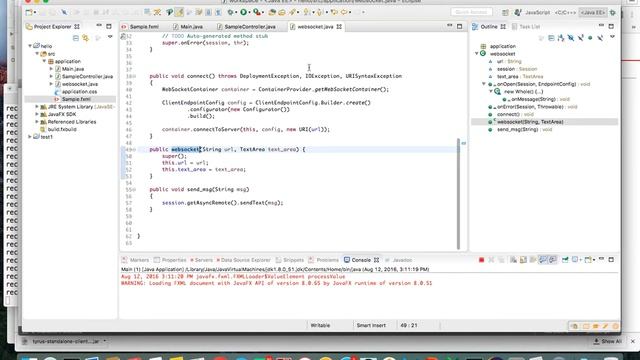 Java websocket client in 5 min смотреть онлайн