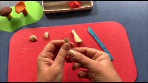 Как слепить грибы из пластилина | How to make mushrooms from plasticine