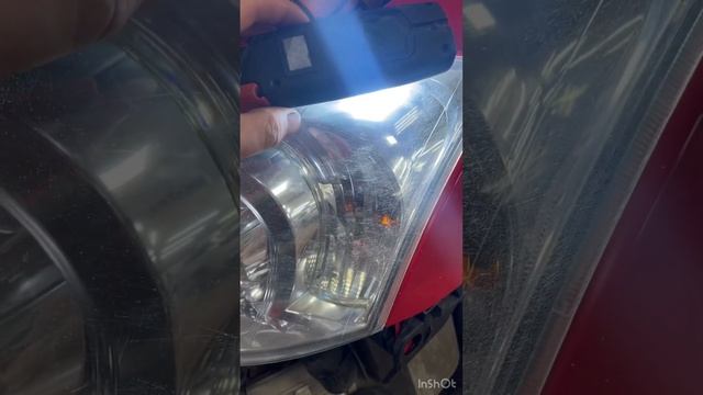 Toyota Corolla 120 установка ли лед линз восстановление стекол #biled #автосвет #ремонтфар #aozoom