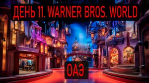 11 день. Warner Bros. World Абу-Даби. ОАЭ