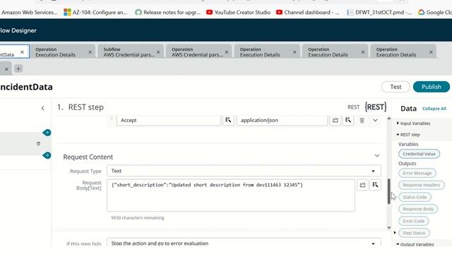 Store ServiceNow integration user credentials on AWS secrets manager смотреть онлайн