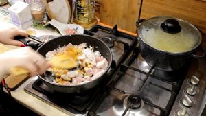 Тушеная картошка с индейкой | Очень просто, сытно и вкусно