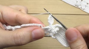 УЗОР "Бабочки" ВЯЗАНИЕ КРЮЧКОМ мастер-класс СХЕМА узора Crochet butterfly lace pattern