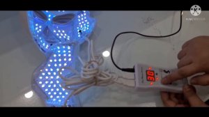 How to operate the 7 colors LED MASK