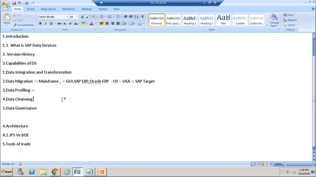SAP BUSINESS OBJECTS DATA SERVERIES BODS 4.2 Training