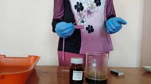 Простые химические опыты дома  Видео №1