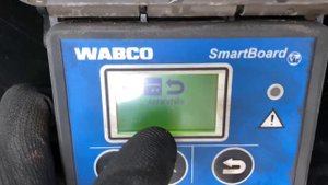 WABCO SmartBoard LKW Containerchassis (Schiebeschlitten-Chassis) bedienen Trucker Anleitung