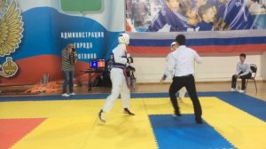 Спарринг тхэквондо втф.раунд 1| sparring 1 round
