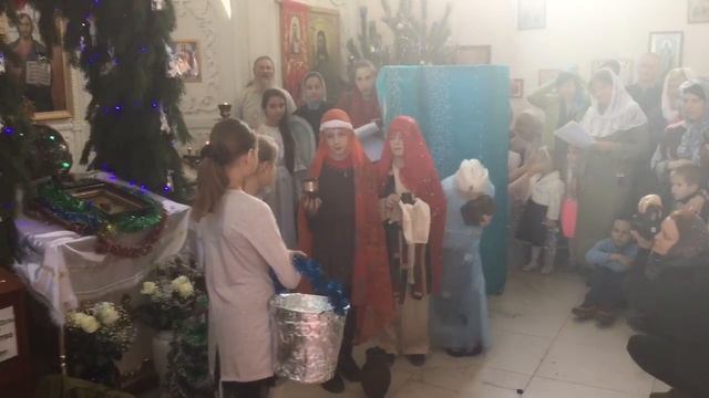 Рождество в Храме Преподобного Агапита Печерского 07.01.2018