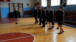 "Зарница 2021" смотр строя и песни «Аты-баты, шли солдаты с песней на парад»;