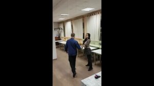 Мастер-класс по бальным танцам.