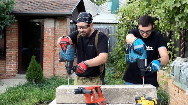 БИТВА ПРОФЕССИОНАЛЬНЫХ АККУМУЛЯТОРНЫХ ПЕРФОРАТОРОВ MAKITA HILTI DEWALT BOSCH смотреть онлайн