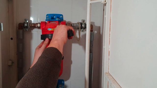 Порядок замены картриджей в магистральных фильтрах