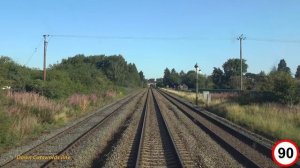 London Paddington to Hereford train Cab Ride - 4K - Updated version