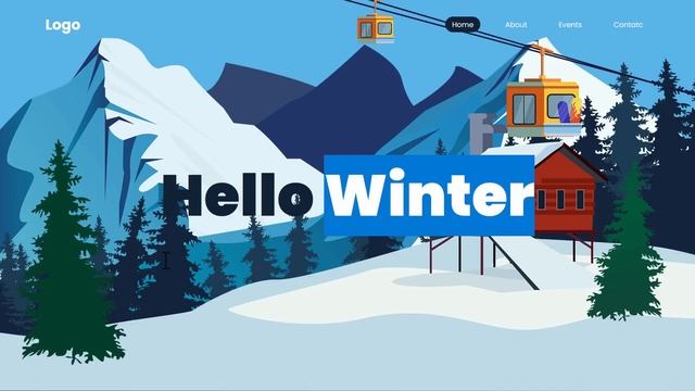 How to Make Parallax Scrolling Website using Html CSS & Javascript | Scroll Trigger смотреть онлайн