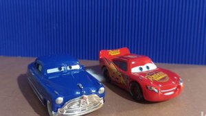 Cars-Doc's Challenge Stop Motion (Тачки Анимация Гонка МакКуина с Доком)
