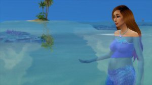 Mermaid Birth Under Water - Barbie Isla | The Sims 4
