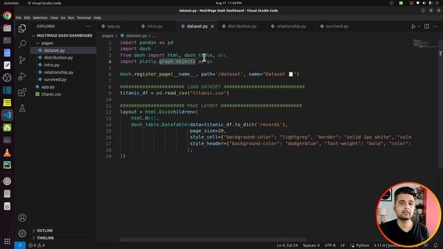 Step-by-Step Guide to Building Multi-Page Dashboard with Plotly and Dash | Python Tutorial