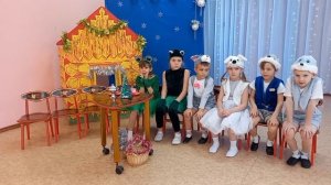 Сказка "Теремок" (театральная постановка в детском саду)