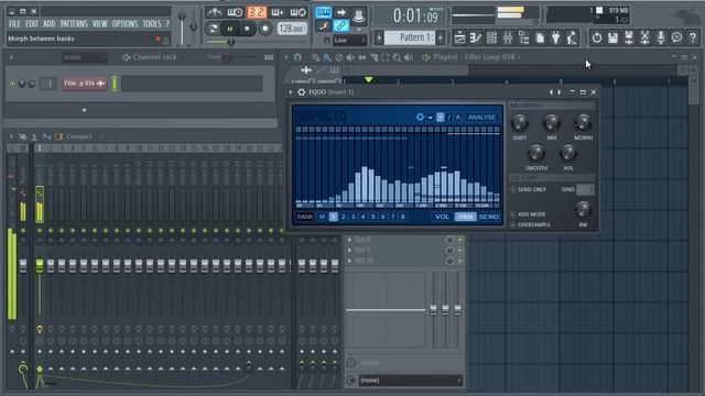 Лёгкая автоматизация сложной, много-полосной эквализации (Обзор FL Studio EQUO)