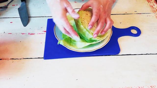 Капуста фаршированная. Ну очень ВКУСНАЯ. Голубец ОГРомноГо размера. смотреть онлайн