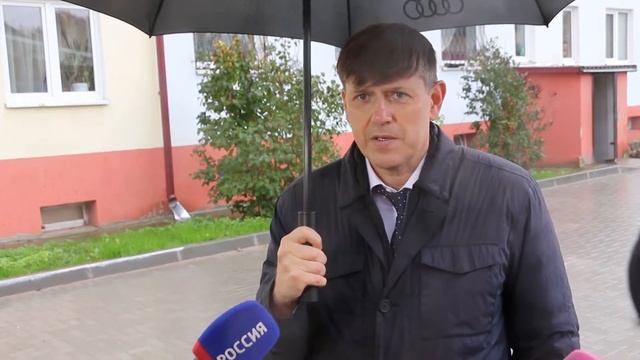 Андрей Кропоткин о капитальном ремонте фасада дома по ул.Киевская, 139 смотреть онлайн