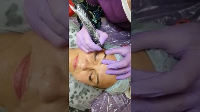 перманентный макияж бровей смотреть онлайн