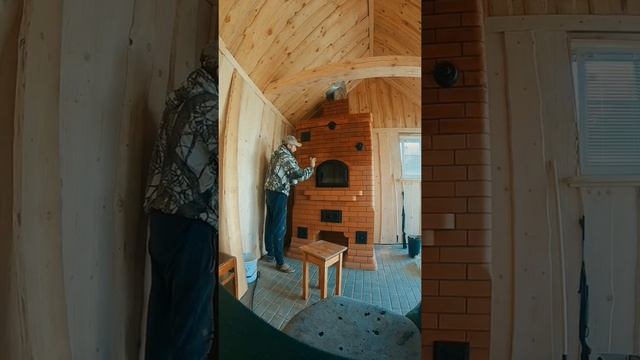 Хлебная печь. Пропитка маслом.