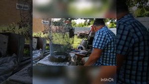 артбетон, вазон для цветов, слон. садовая скульптура. изделия из бетона. от каркаса до покраски.