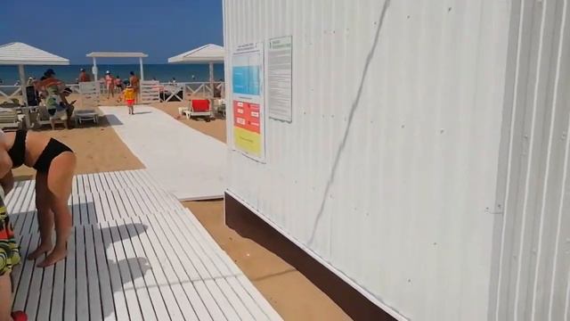 #отдыхначерномморе#анапа.ВЛОГ-пляж парк отеля "Лазурный берег"