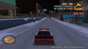 Gta 3 Прохождение в HD - Часть 61 - Миссии полицейского ( Vigilante) Стаунтон