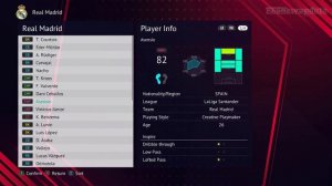 PES 2021 Menu CONCEPT eFootball 2024 RED by PESNewupdate