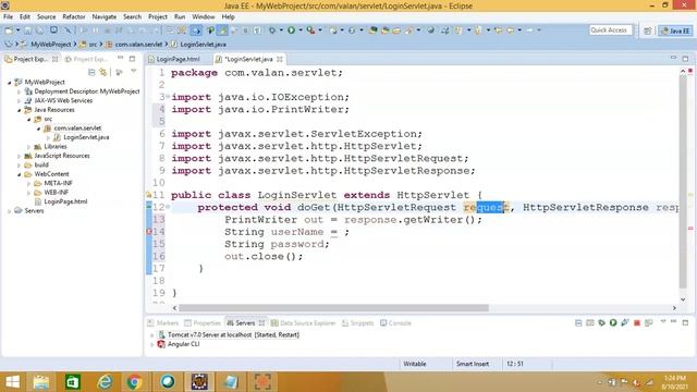 Servlet Form Interaction