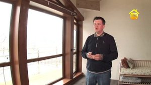 Каркасный дом. Большие панорамные окна