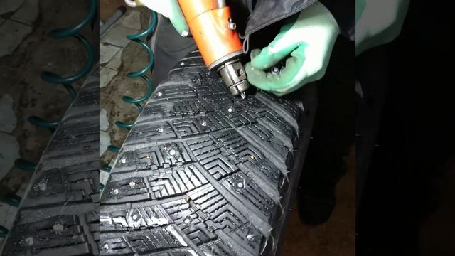 Goodyear ultra grip ice Arctic. Восстановление шипов и честный отзыв! смотреть онлайн