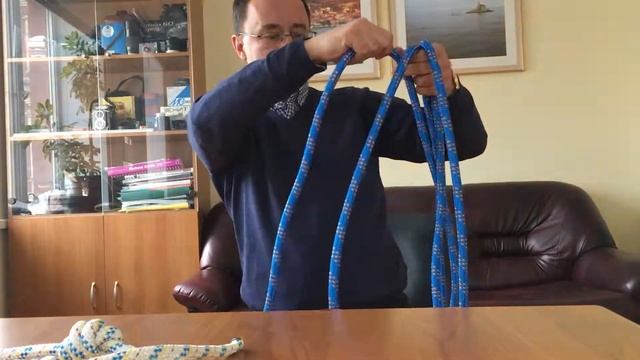 Как уложить веревку в бухту смотреть онлайн