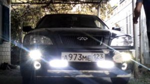 Установка линзованых ПТФ с АГ