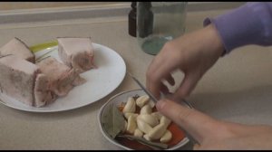 Сало в банке с чесноком. Самое вкусное сало!