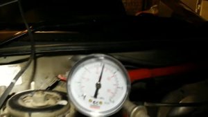 Замер давления масла Mazda Familia ZL-VE