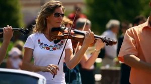 Aida played on a Harley - Flash mob of the Savaria Symphony Orchestra.mp4
