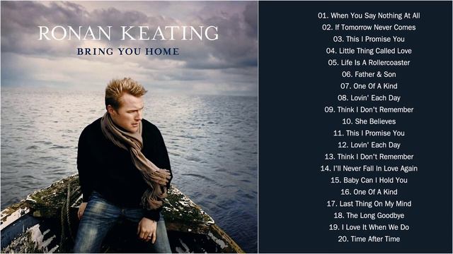 Ronan Keating Full Greatest Album  Ronan Keating Best Songs 2020