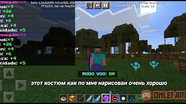 обзор мода Наруто майнкрафт на телефон