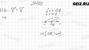 № 192 - Алгебра 9 класс Мерзляк
