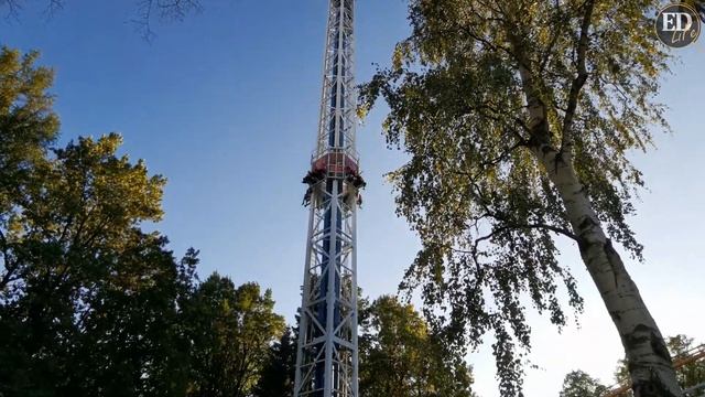 Экстремальный аттракцион «Свободное падение» на «Диво-острове» в СПб – как упасть и не разбиться смотреть онлайн