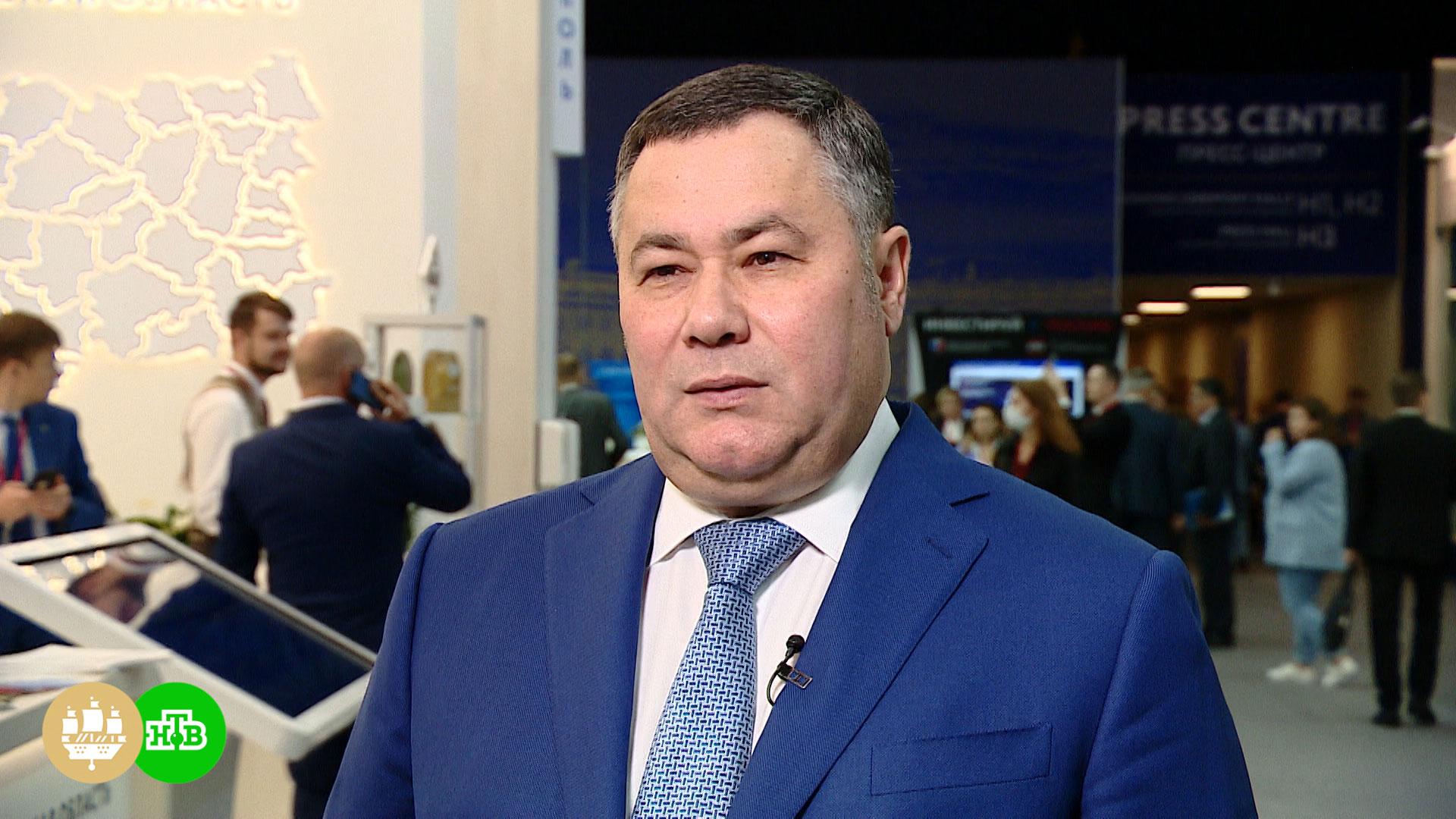 Тверской губернатор увидел в санкционном режиме шанс для развития